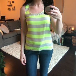 Neon Stripe Express Tank